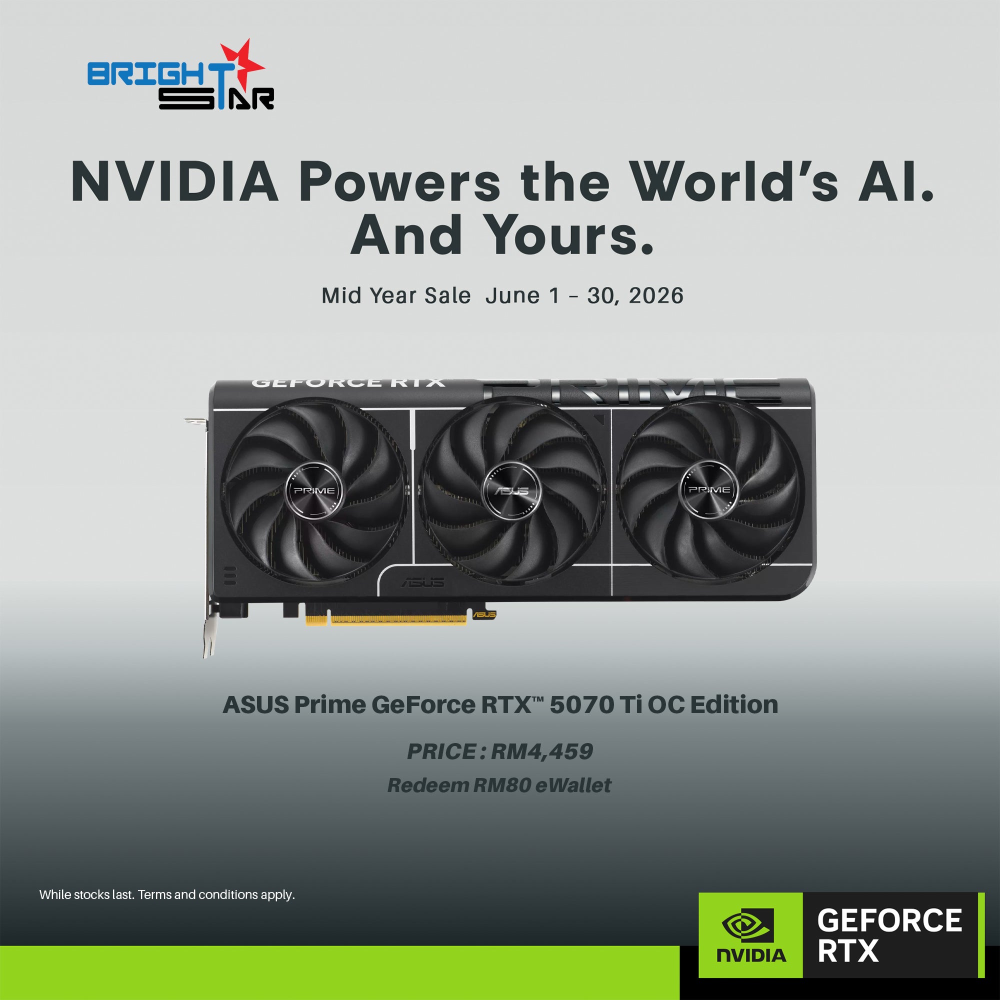 ASUS PRIME GeForce RTX™ 5070 Ti 16GB GDDR7 OC Edition Graphic Card