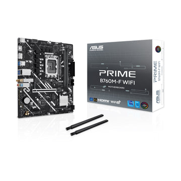 ASUS Prime B760M-F WiFi LGA1700 MATX DDR5 M.2 Motherboard