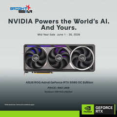 ASUS ROG Astral GeForce RTX™ 5080 16GB GDDR7 OC Edition Graphic Card