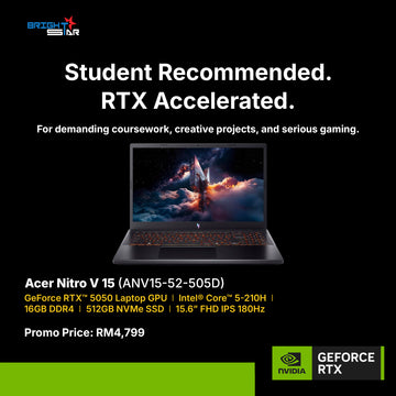 Acer Nitro V 15 Gaming Laptop [ANV15-52-505D]