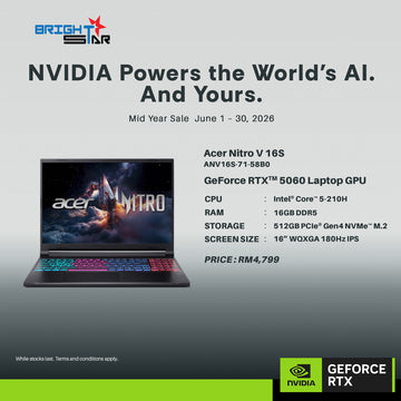 Acer Nitro V 16S Gaming Laptop [ANV16S-71-58B0]