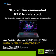 Acer Predator Helios Neo 16S AI Gaming Laptop [PHN16S-71-799J]