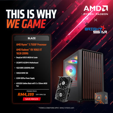 AMD This Is Why We Game PC Package - Set Blaze