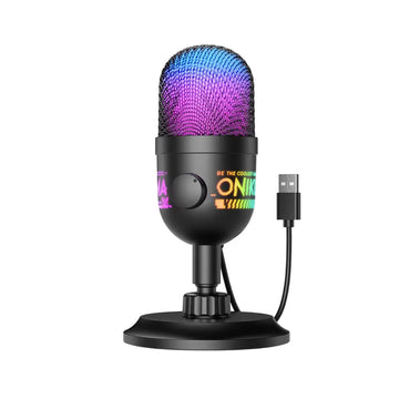 ONIKUMA M930 RGB Wired Microphone