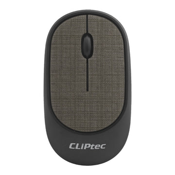 CLiPtec RZS855 Fabric Xilent Wireless Fabric Silent Mouse [Brown]