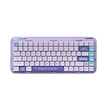 MelGeek Mojo84 Vaporwave 75% Hotswap Wireless RGB Mechanical Keyboard