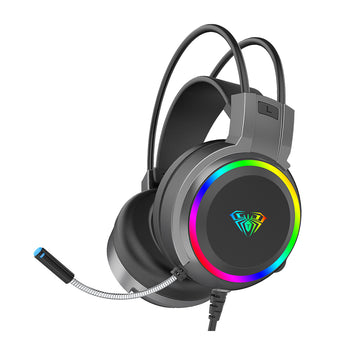 AULA S608 Over-Ear Wired Gaming Headset