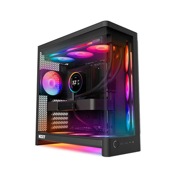 NZXT H6 RGB+ 2026 Compact Dual Chamber ATX Desktop Chassis