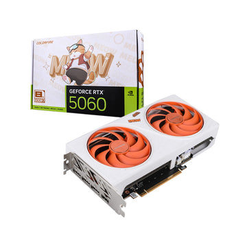 Colorful COLORFIRE GeForce RTX 5060 MEOW-ORG DUO 8GB-V Graphics Card