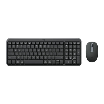 Logitech MK250 Compact Bluetooth Keyboard Mouse Combo [Graphite/Off White]