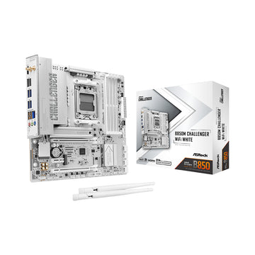 ASRock B850M Challenger White AM5 MATX Motherboard