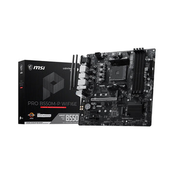 MSI PRO B550M-P Wifi 6E AM4 MATX Motherboard
