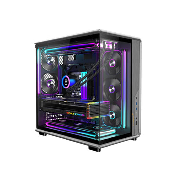 Invasion ARES-G Dual-Chamber Premium ATX Desktop Chassis