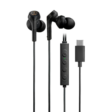 Audio-Technica ATH-CKS330NC USB-C In-Ear Noise Cancelling Wired Headphones