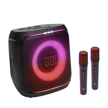 JBL PartyBox Encore 2 Plus Portable Party Speaker with Two Wireless Mics