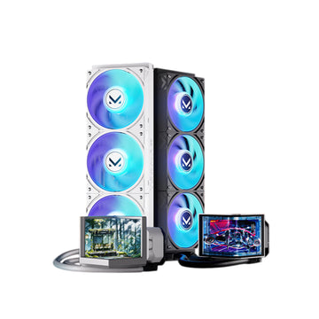 TCOMAS EXIT D3 AIO Liquid Cooler with Triple Display