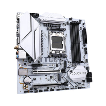Colorful Battle-AX B650M-White Wifi V14 AM5 MATX Motherboard