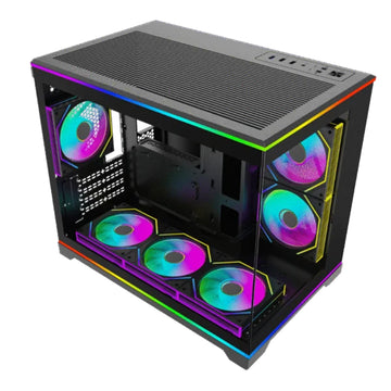 Invasion Aether Micro ATX Mid Tower PC Chassis