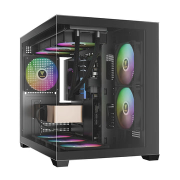 Gamdias AURA GC10M V2 ARGB Micro ATX PC Chassis