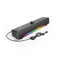 ONIKUMA L16 RGB Wireless Desktop Soundbar Speaker