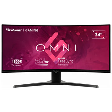 ViewSonic VX3418-2KPC 34" UWQHD 180Hz VA Curved Gaming Monitor