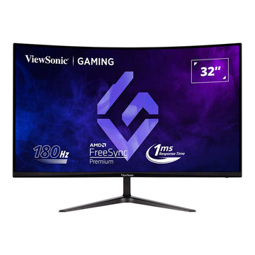 ViewSonic VX3218C-2K 32" QHD 180Hz VA Curved Gaming Monitor