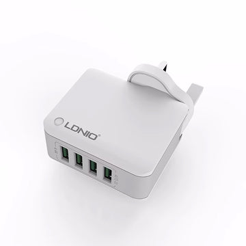 LDNIO Travel 4 Port Charger Set A2203