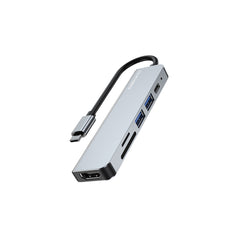 Datronic USB-C to Multiport Dock - HDMI, USB 3.0, USB 2.0, SD/TF, PD 100W