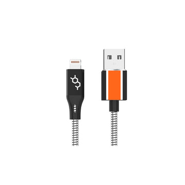 Dausen Stainless Steel MFi USB-A to Lightning Cable [1.2M]