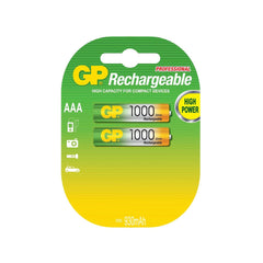 GP ReCyko battery 1000mAh (2x AAA Battery Pack)