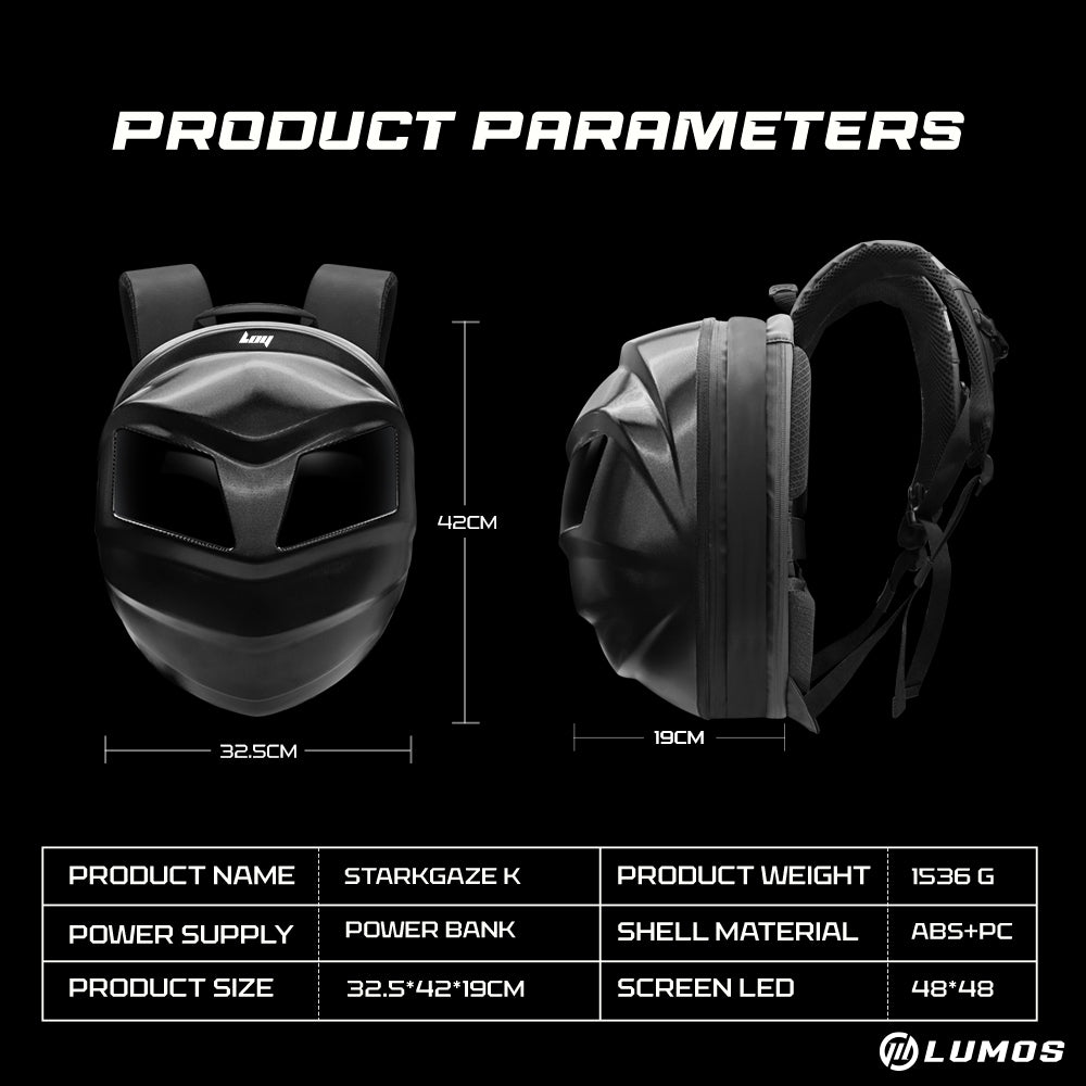 メンズウェア LED backpack メンズウェア LED backpack Nyan Zx-6r Customizable Led