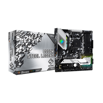 ASRock B550M Steel Legend AM4 Micro-ATX Motherboard