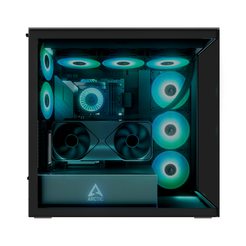 Arctic Xtender VG E-ATX with Vertical GPU Mounting Chassis