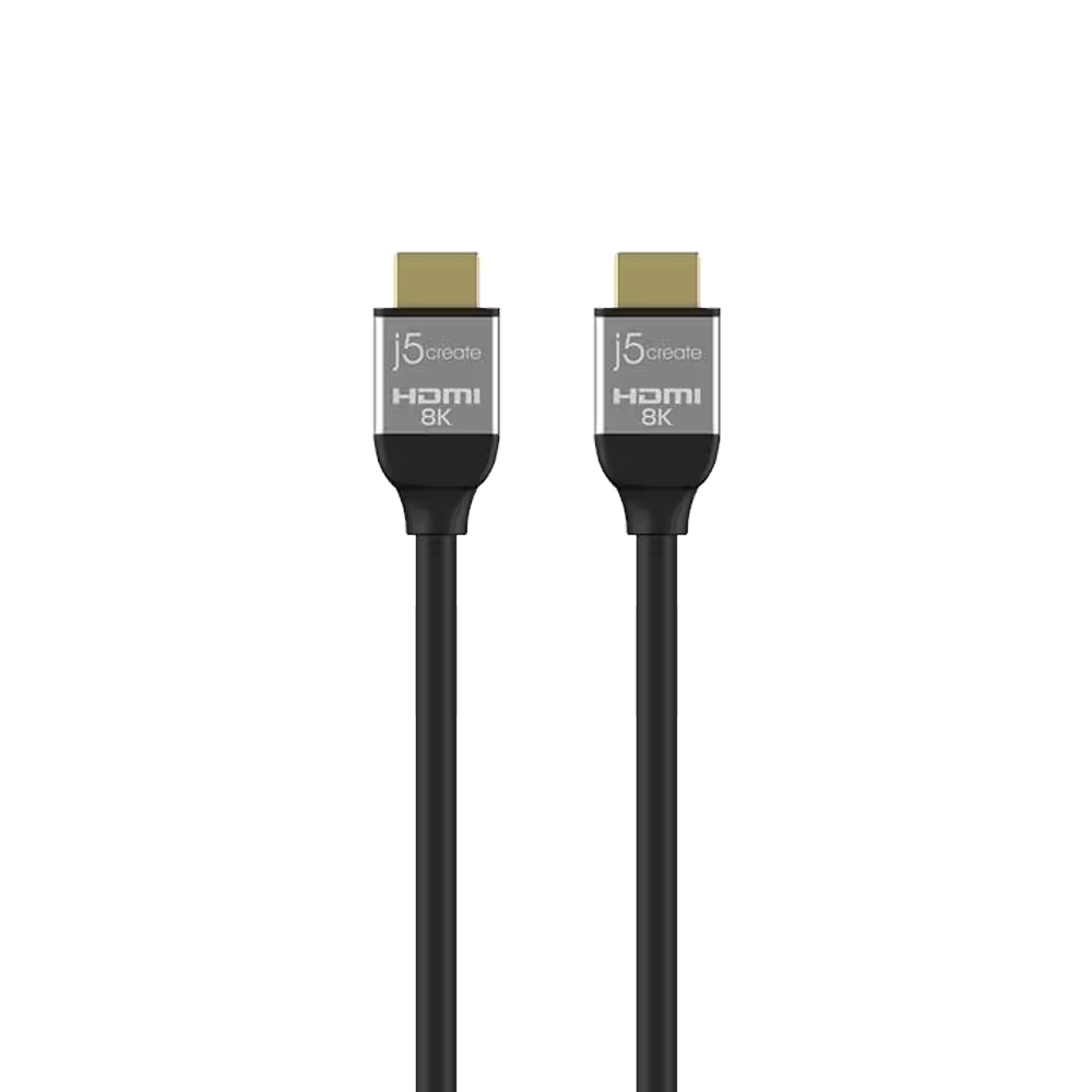 J5 Create JDC53 Ultra High Speed 8k UHD HDMI 2.1 (M) To HDMI 2.1 (M) Cable