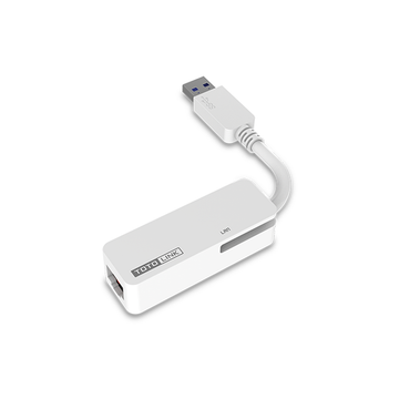 TOTOLINK USB 3.0 To RJ45 Gigabit Ethernet Adapter - White