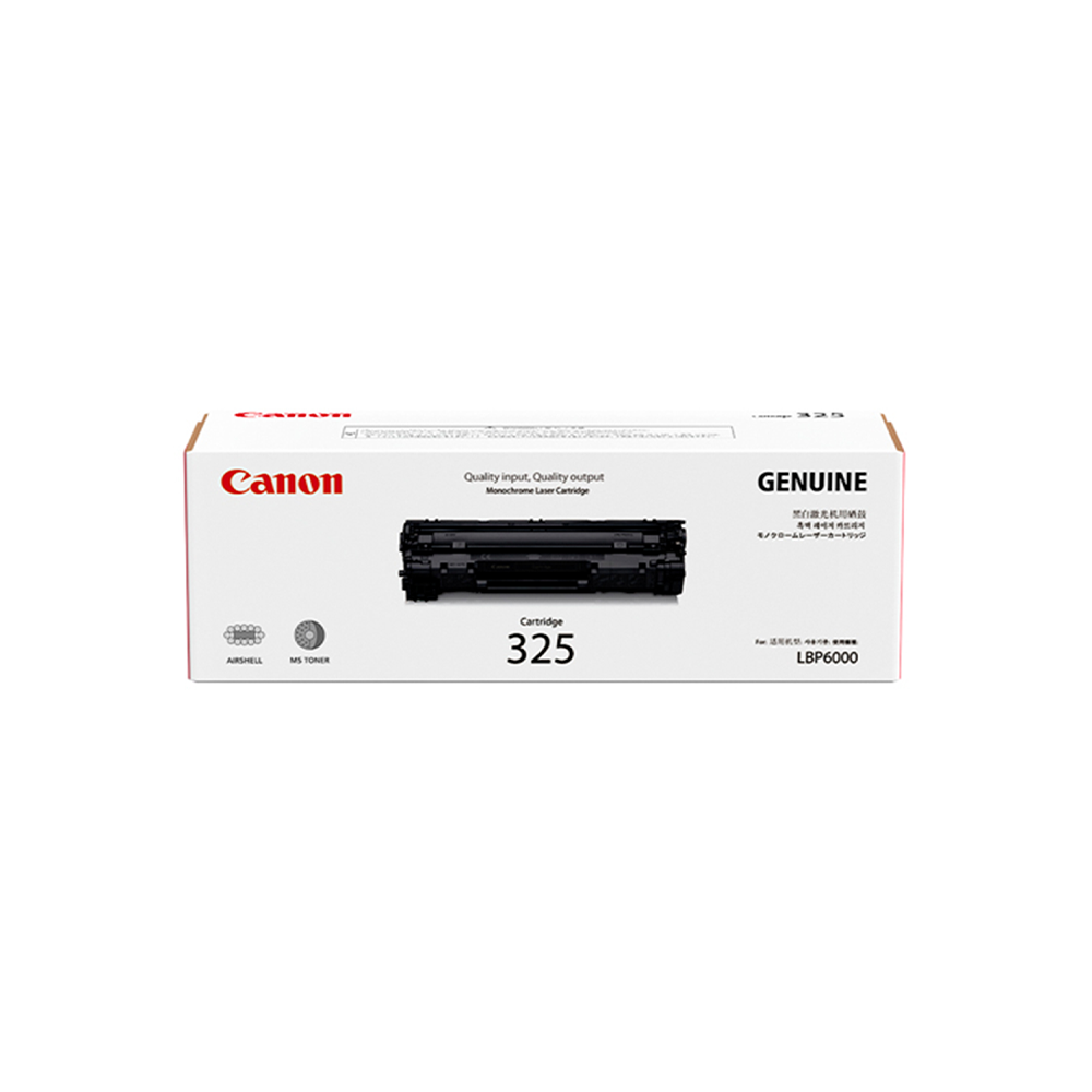 Canon 325 1600 Page Original Toner - Black