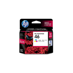 HP 46 Original Ink Cartridge [Color/Black]