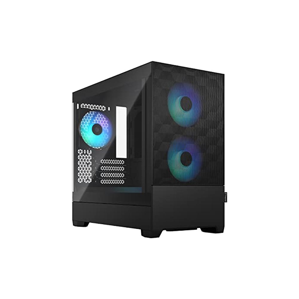 Fractal Design Pop Mini Air RGB TG Clear Tint Micro-ATX PC Chassis