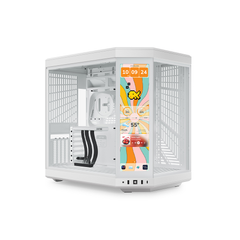 HYTE Y70 Touch Infinite Dual Chamber With Touchscreen Mid-Tower ATX PC Chassis