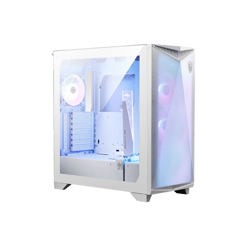 MSI MPG Gungnir 300R Airflow Mid-Tower ATX PC Chassis - White