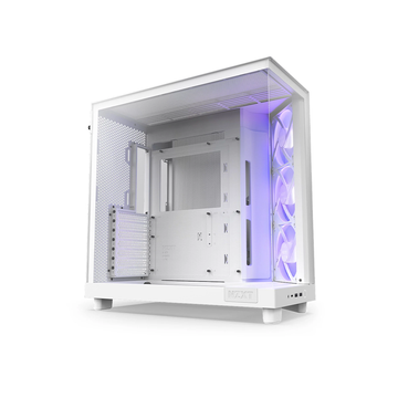 NZXT H6 Flow RGB Compact Dual Chamber Mid-Tower ATX PC Chassis