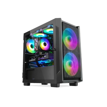 Segotep Gremlin 1 Micro-ATX PC Chassis - Black