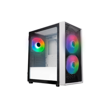 Tecware Forge M2 Tempered Glass ARGB Micro-ATX PC Chassis