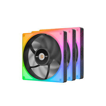 Thermaltake TOUGHFAN 12 RGB High Static Pressure Radiator 120mm RGB Fan - Triple Pack