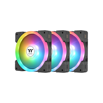 Thermaltake SWAFAN EX12 120mm ARGB Fan - Triple Pack [Black]