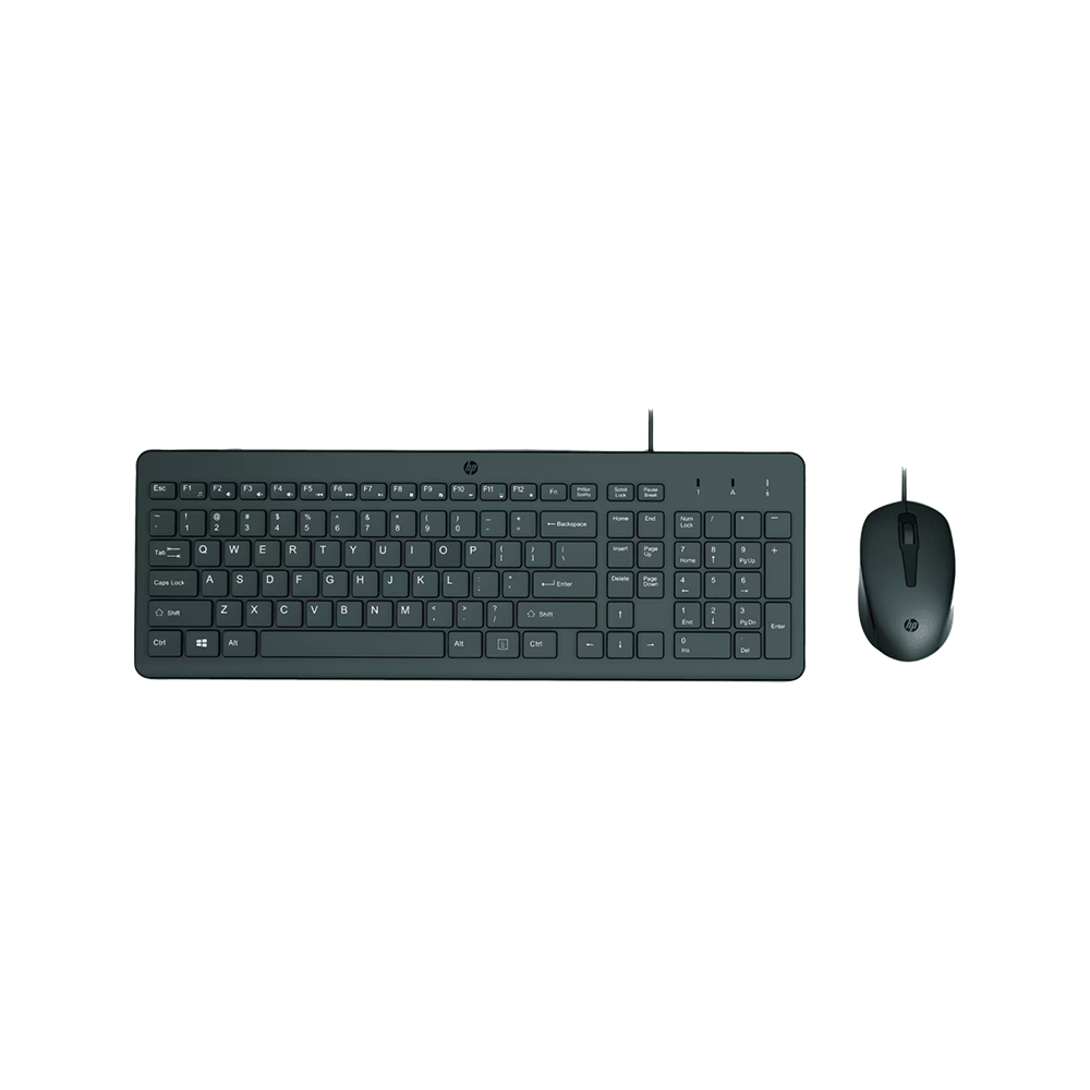 HP 150 Wired Mouse and Keyboard Combo [240J7AA]