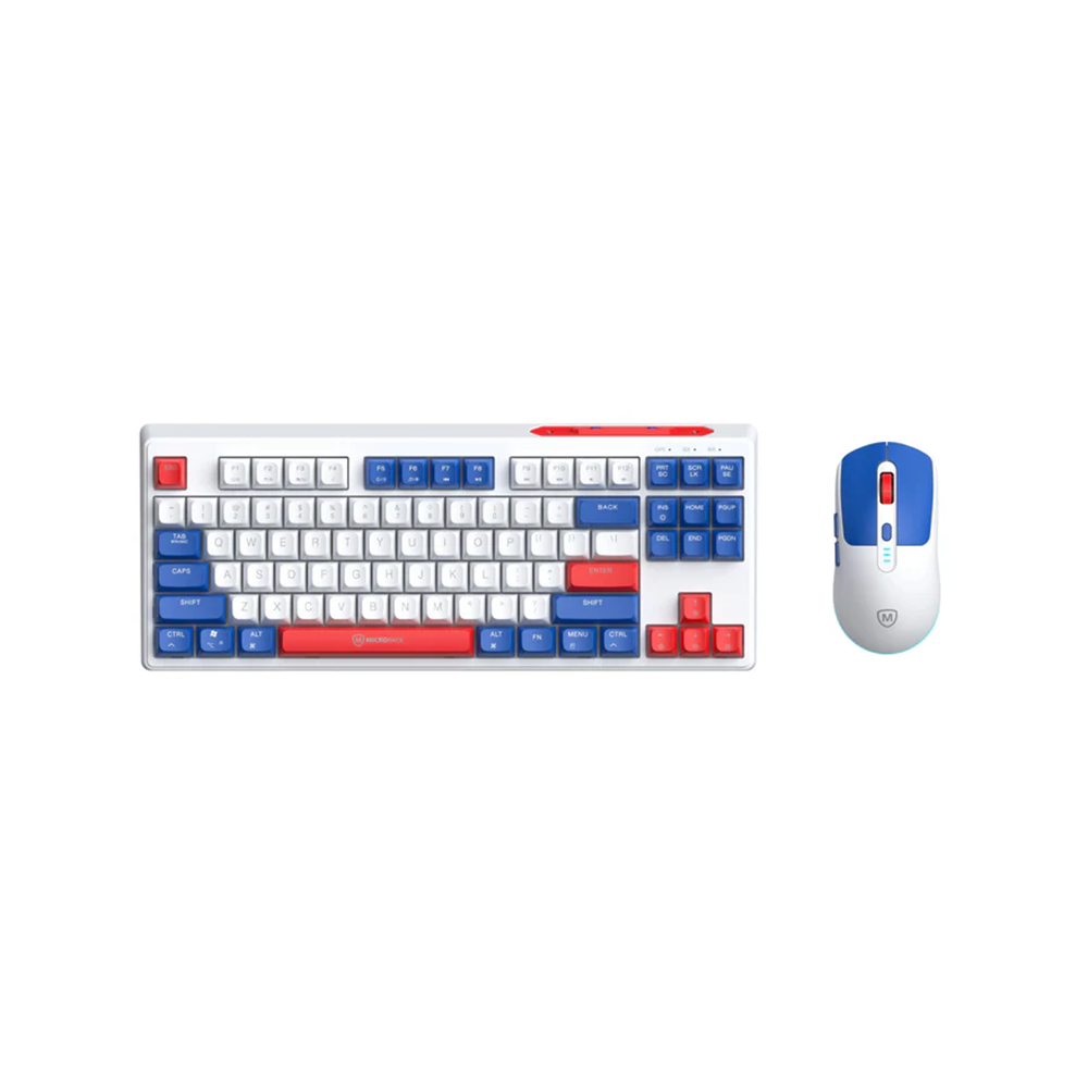 Micropack KM269W Keyboard and Mouse Combo - Red