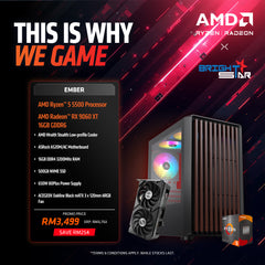 AMD This Is Why We Game PC Package - Set Ember