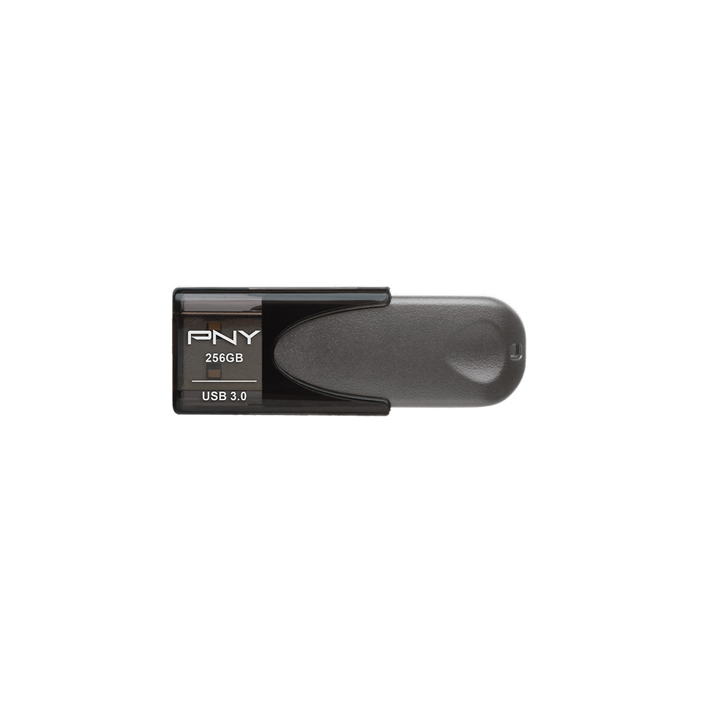 PNY Attache 4 Flash Drive USB 3.2 - 256GB - Black