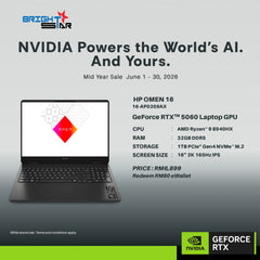 HP OMEN 16 Gaming Laptop [16-AP0209AX]